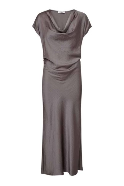 Idun wing dress taupe Co’Couture
