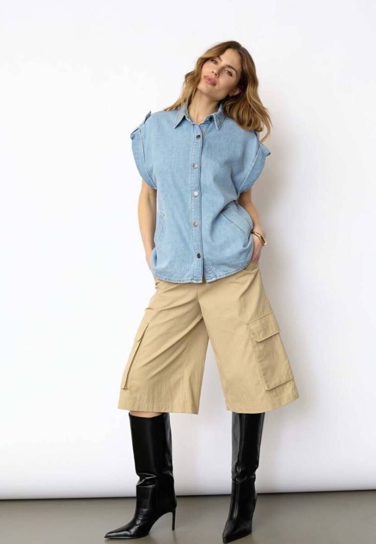 Sharon fade denim Co'Couture