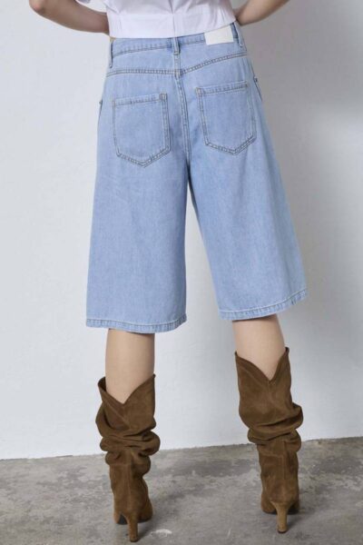 Sharon bermuda fade denim Co’Couture