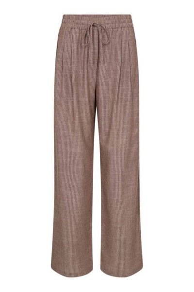Jiho stripe LL pant brown Co’Couture