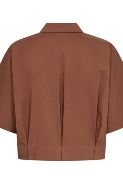 Elara ss shirt suntan Co’Couture