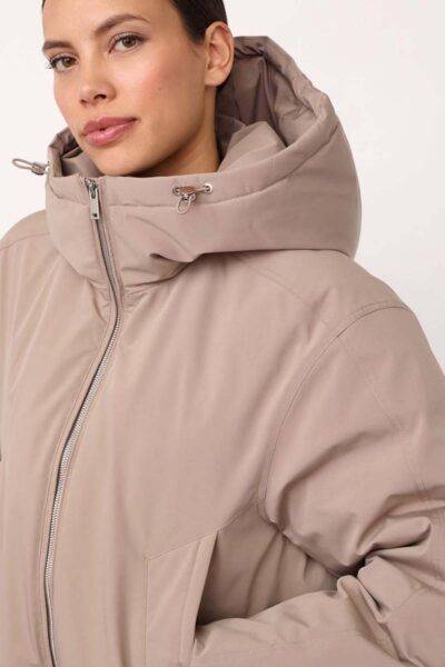 Rillo puffer jacket mink Co’Couture