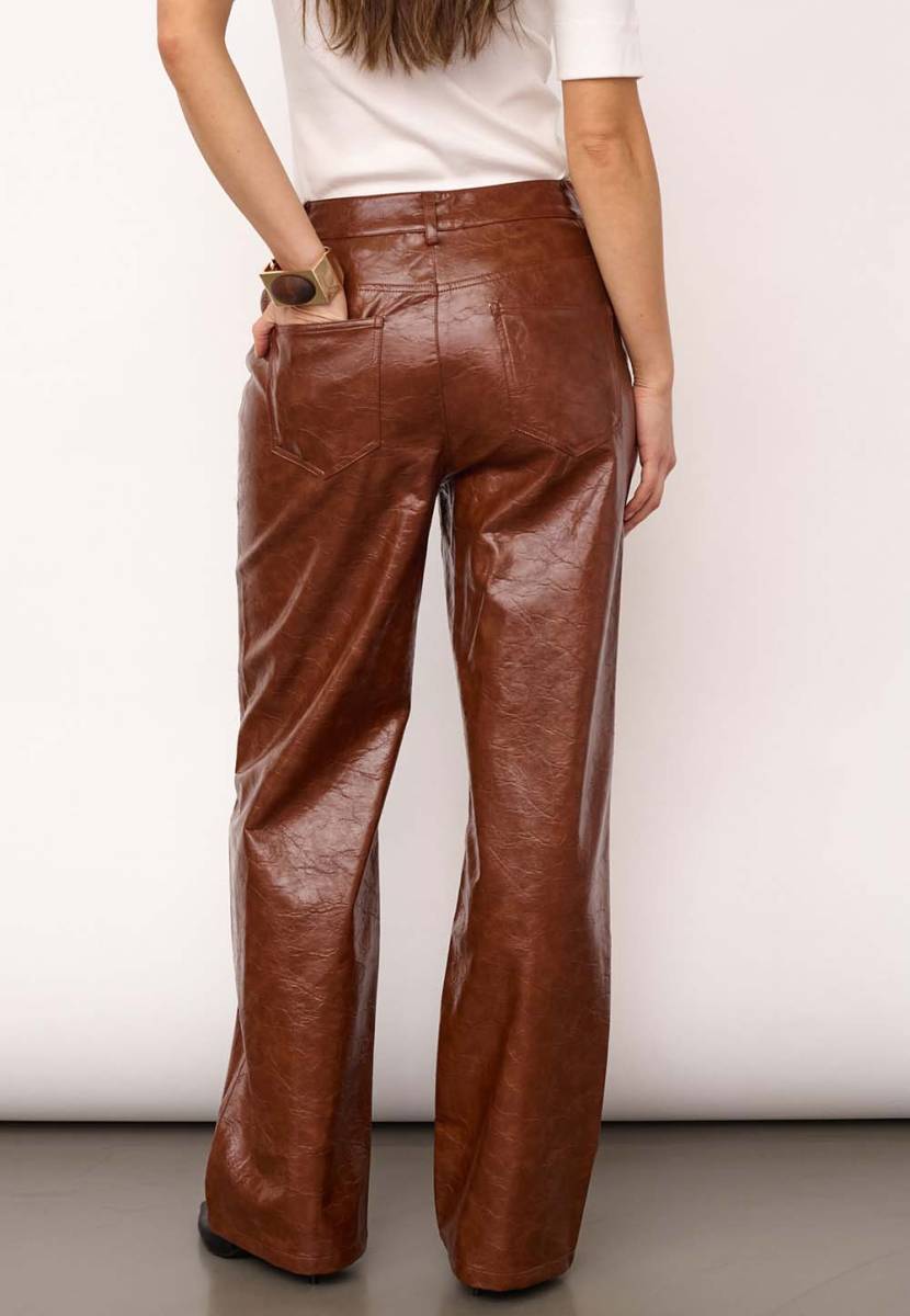 Richa pant L34 cognac Co'Couture - Afbeelding 3