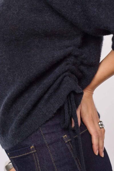 Noomi string knit navy Co’Couture