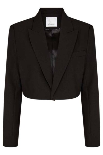 Vola crop blazer black Co’Couture