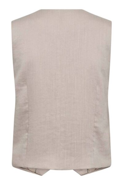 Eva vest walnut Co’Couture