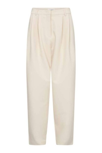 Vola barrel pleat pant bone Co’Couture