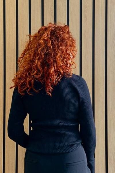 Bonny polo ls knit black Co’Couture