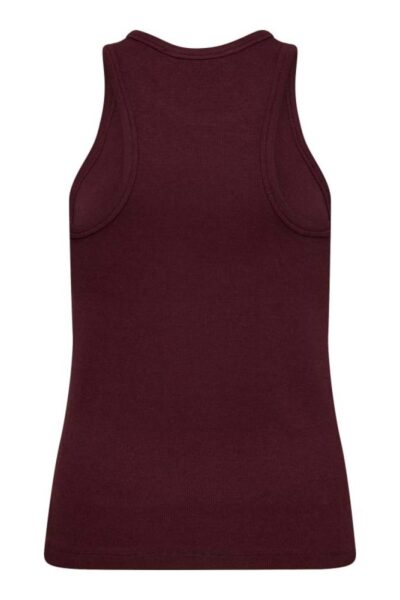 Sahara embroidery tank top winered Co’Couture
