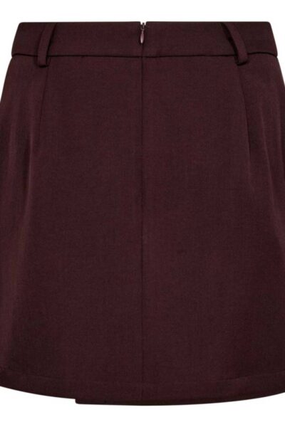 Luna pocket skirt winered Co’Couture
