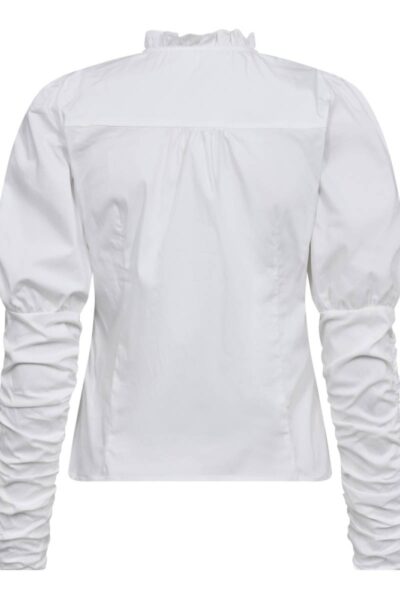 Sandy pearl shirt white Co’Couture