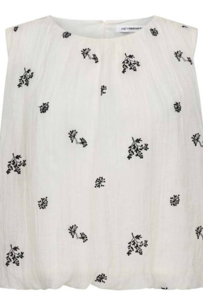 Colleen balloon top of white Co’Couture