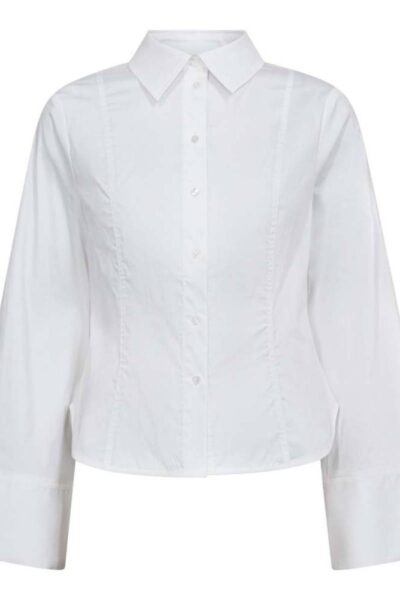 Sanna bell sleeve shirt white Co’Couture