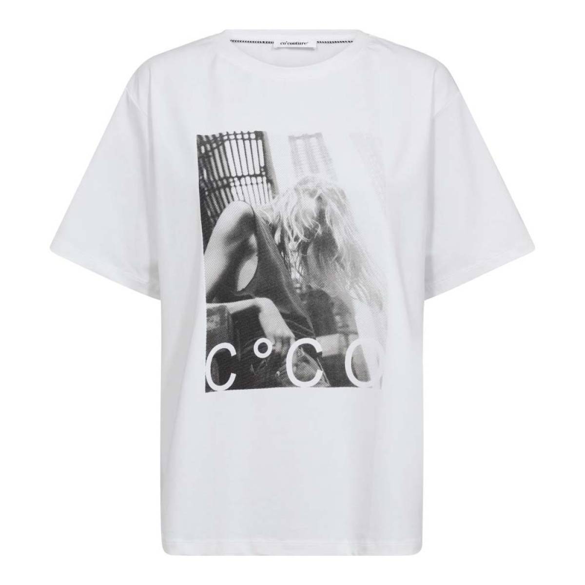 Madina oversize tee white Co'Couture - Afbeelding 2