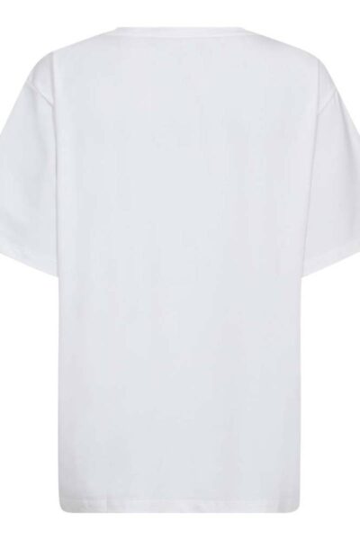 Madina oversize tee white Co’Couture