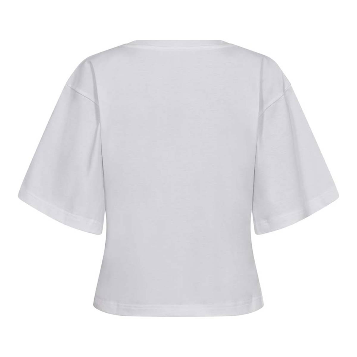 Zenga tee 0-neck white/walnut Co'Couture - Afbeelding 3