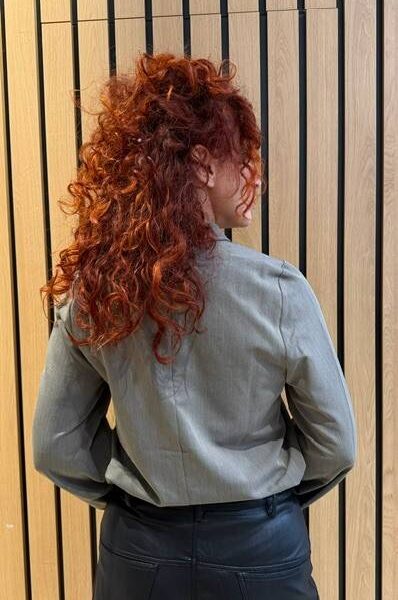 Tenga blouse walnut Co’Couture