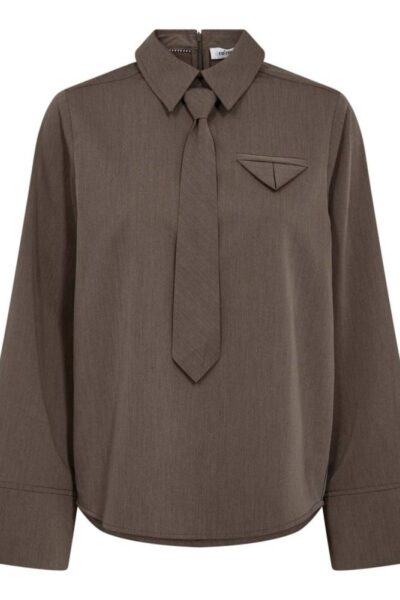 Tenga blouse walnut Co’Couture