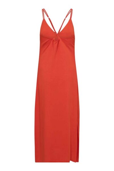Camilla strap dress flame Co’Couture