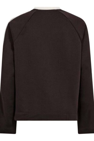 Batu coco v-sweat dark brown Co’Couture