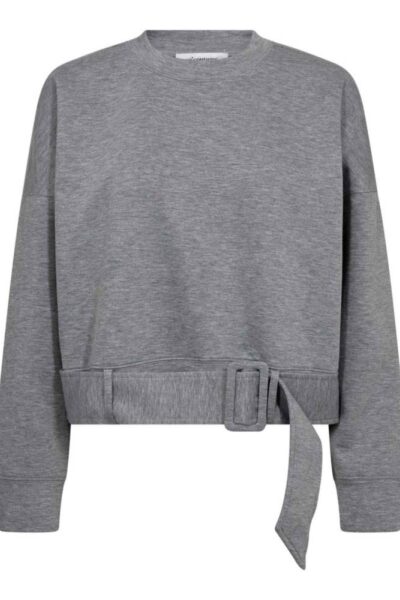 Lance belt sweat grey melange Co’Couture
