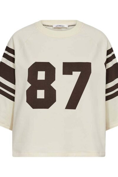 Ely 87 tee sweat bone/brown Co’Couture