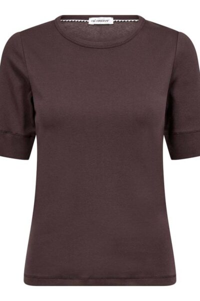 Granny ss tee chocolate plum Co’Couture