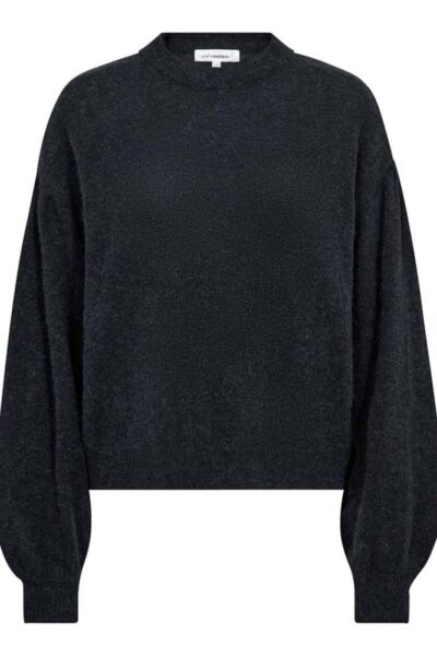 Noomi balloon knit navy Co’Couture
