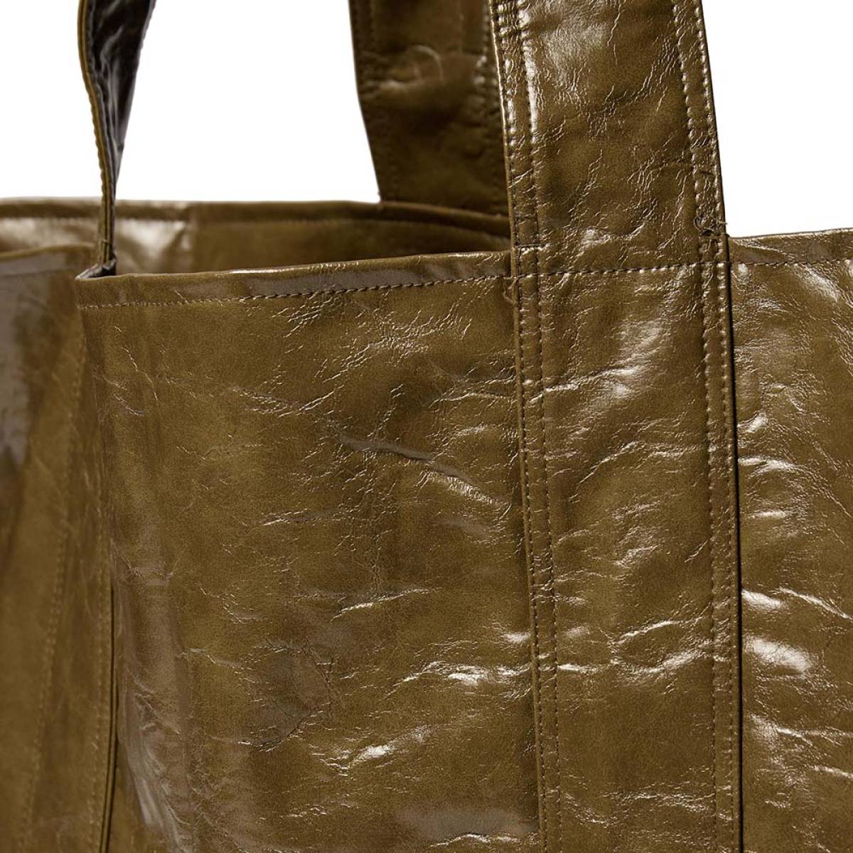 Richa shopper bag olive Co'Couture - Afbeelding 2