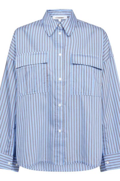 Anica ls shirt blue Co’Couture
