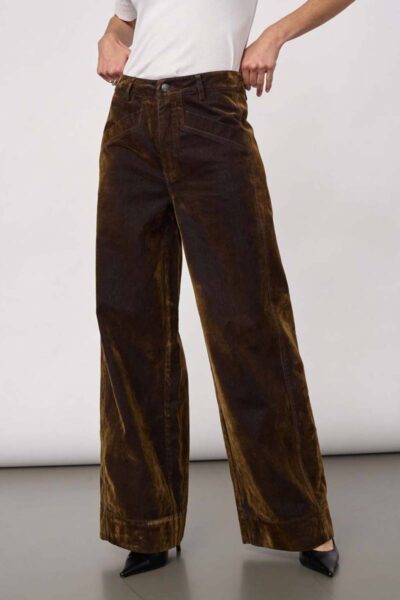 Teffy wide pant dark army L34 Co’Couture