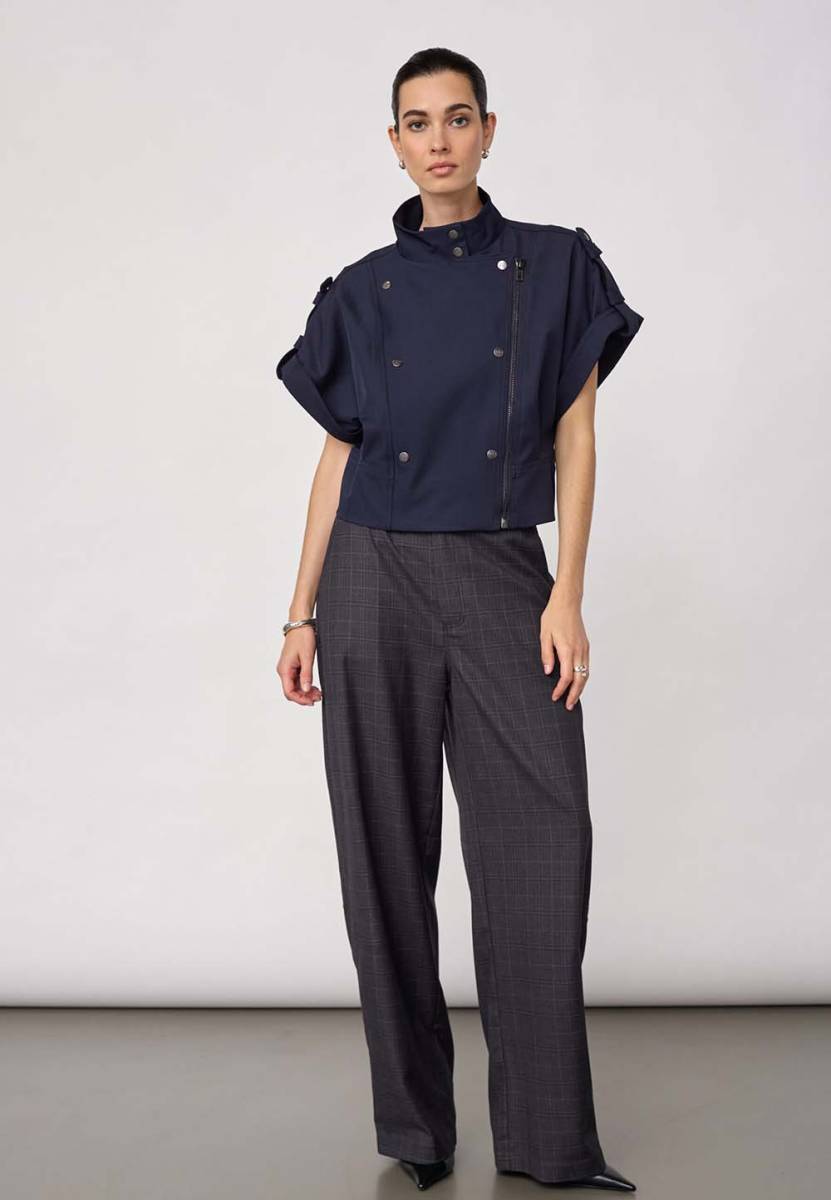 Luna vest navy Co'Couture - Afbeelding 3