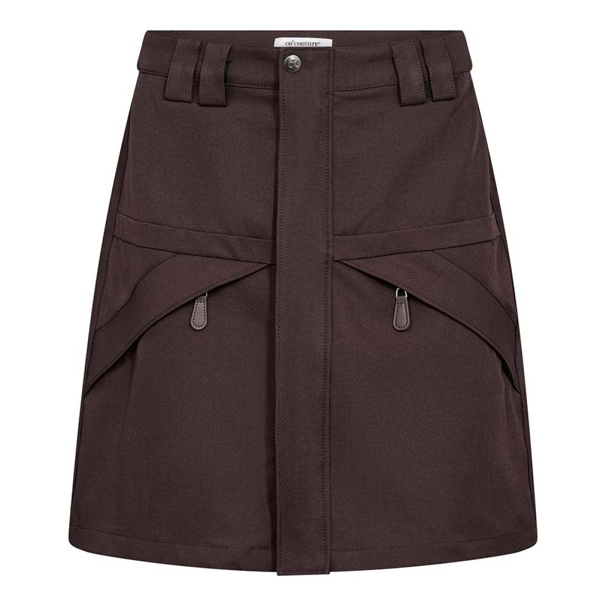 Luna mini skirt bison Co'Couture - Afbeelding 7