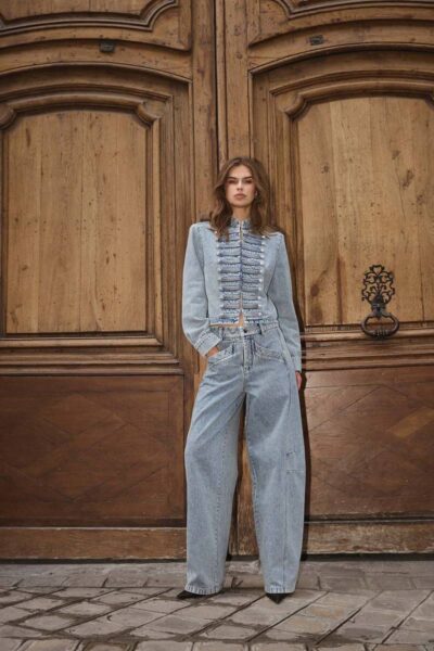 Jackson barrel jeans bleach L34 Co’Couture