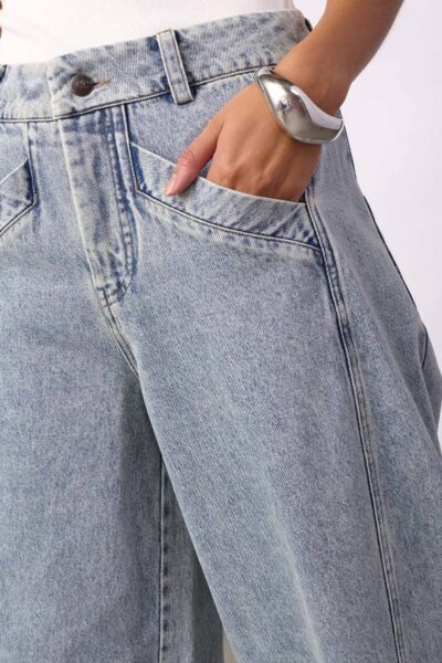 Jackson barrel jeans bleach L34 Co’Couture