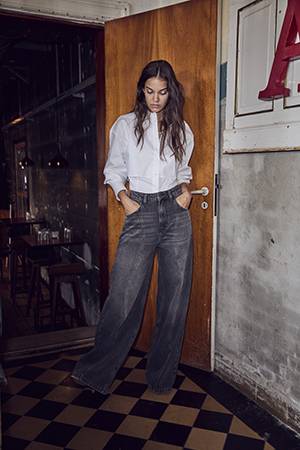 Sandy double layer shirt white Co’Couture