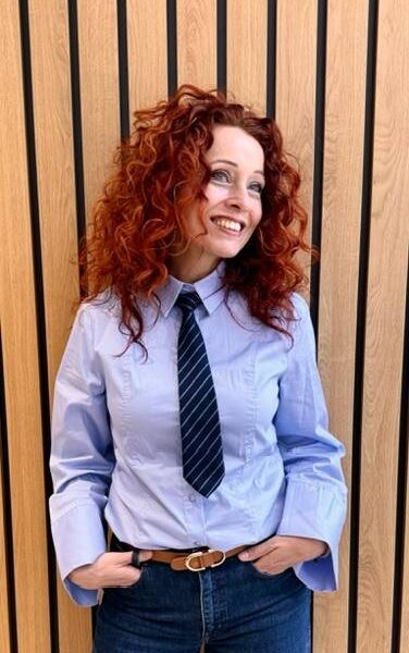 Sanna bell sleeve shirt pale blue Co’Couture