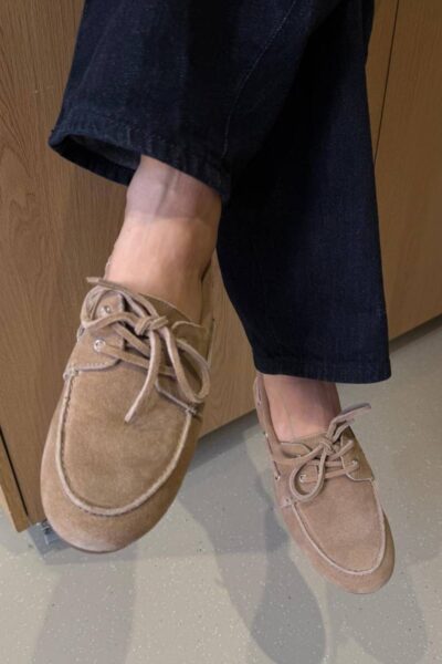 Savannah loafer suede light beige Copenhagen Shoes