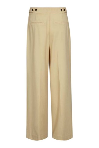 Nilan pleat LL pant pale yellow Co’Couture