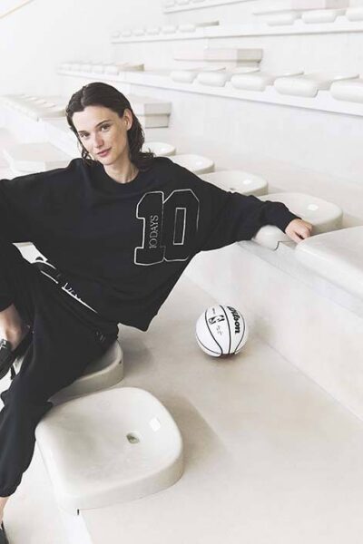 Cropped sweater black 10 DAYS