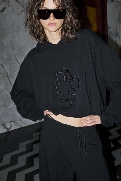 Ballon hoodie black 10 DAYS