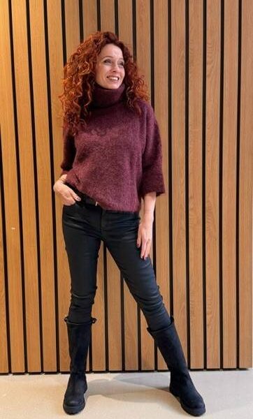 Sweater burgundy Noman’sland