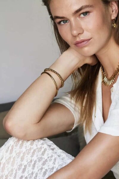 Balletjes armbandje (L) Ellen Beekmans