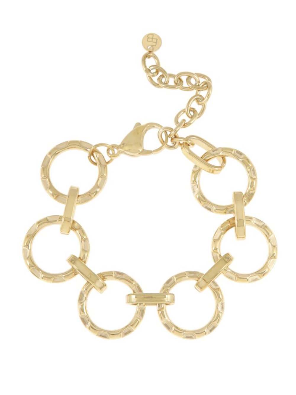 Schakelarmband open cirkels Ellen Beekmans - Afbeelding 2