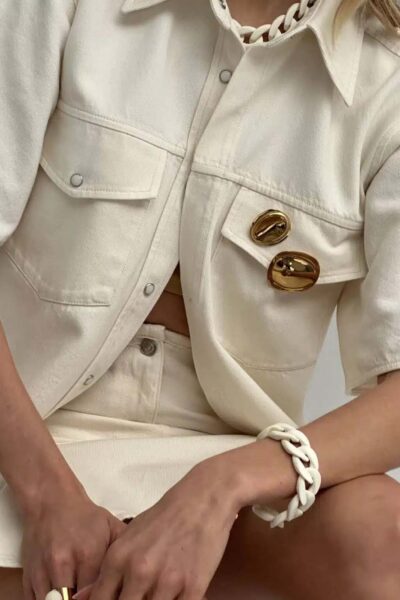 Organische broche Ellen Beekmans
