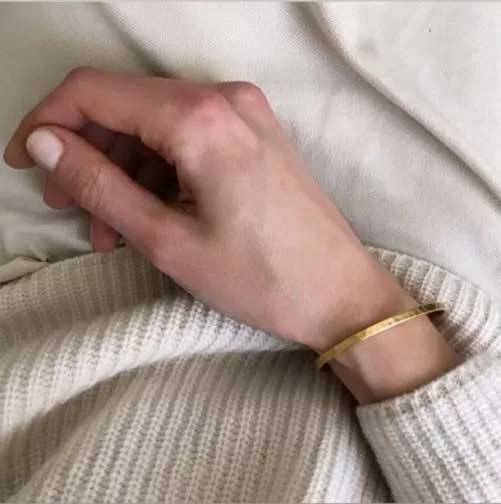 Smalle gehamerde bangle Ellen Beekmans - Afbeelding 4