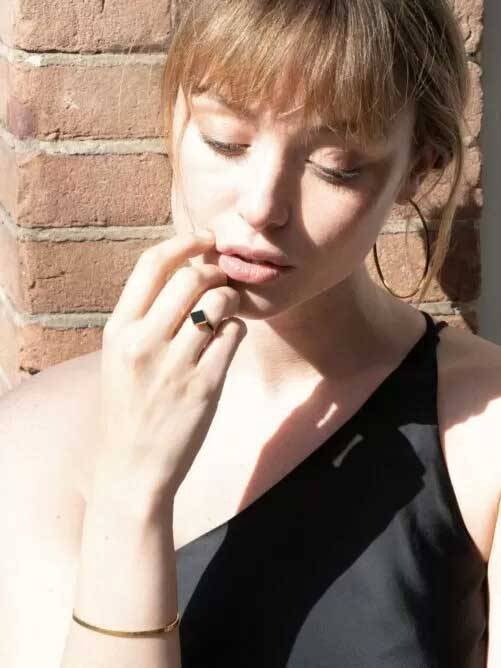 Smalle gehamerde bangle Ellen Beekmans - Afbeelding 2