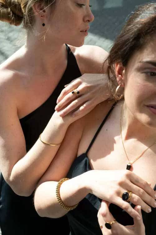 Smalle gehamerde bangle Ellen Beekmans - Afbeelding 3