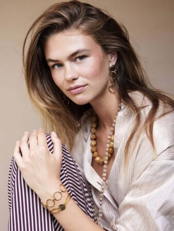 Armband open cirkels Ellen Beekmans