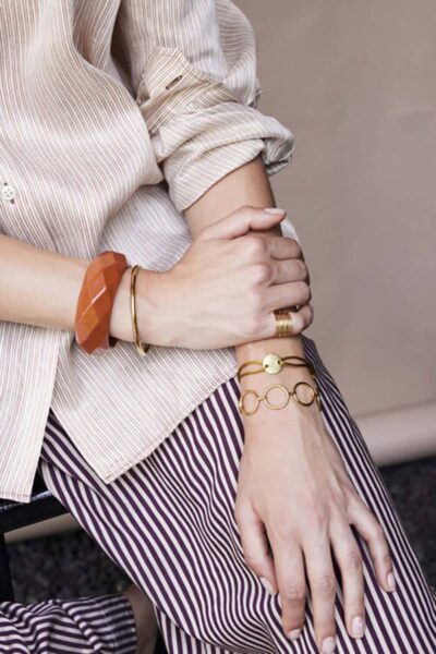 Armband open cirkels Ellen Beekmans